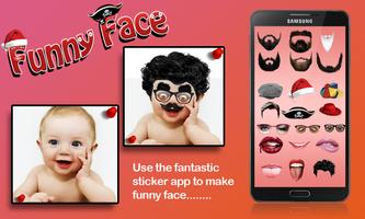 Funny Face Change Photo Editor Affiche