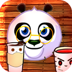 dr panda cafe dash free food icône