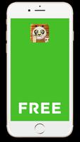 dr panda cafe dash free food الملصق