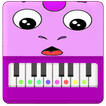 мини-игра пианино для Лунтика