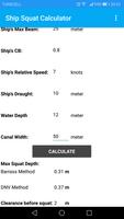 Ship Squat Calculator / UKC screenshot 2