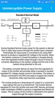 O & M of UPS تصوير الشاشة 1