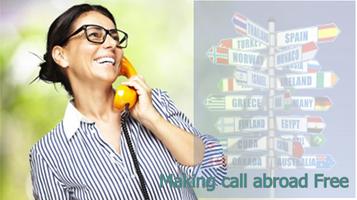 برنامه‌نما Making call abroad free عکس از صفحه