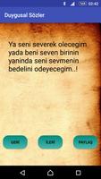Duygusal sözler ポスター