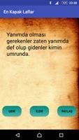 En Kapak Laflar 포스터