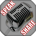 Speak to Share Zeichen
