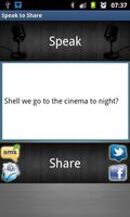 Speak to Share syot layar 2