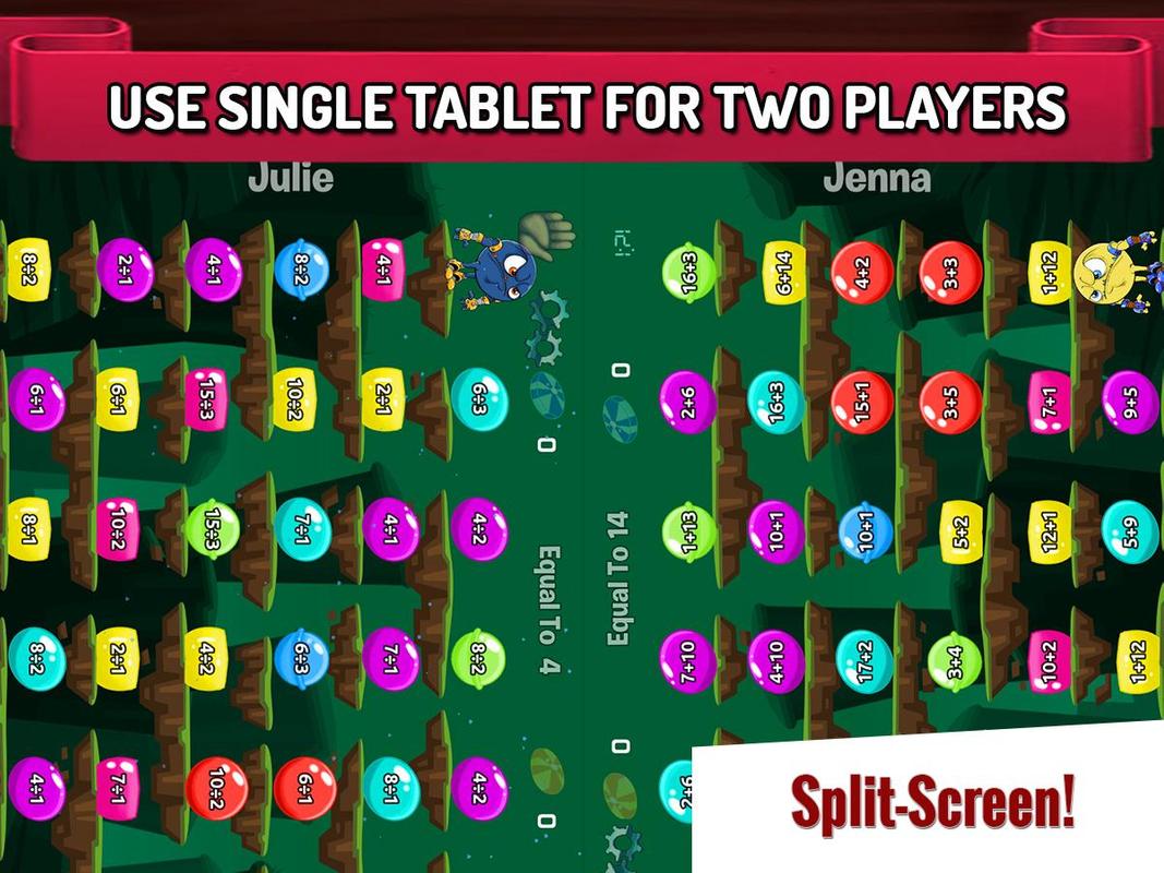 Monster Math Duel Fun arithmetic math fight games for Android APK