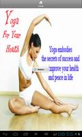 yoga for your health Poster