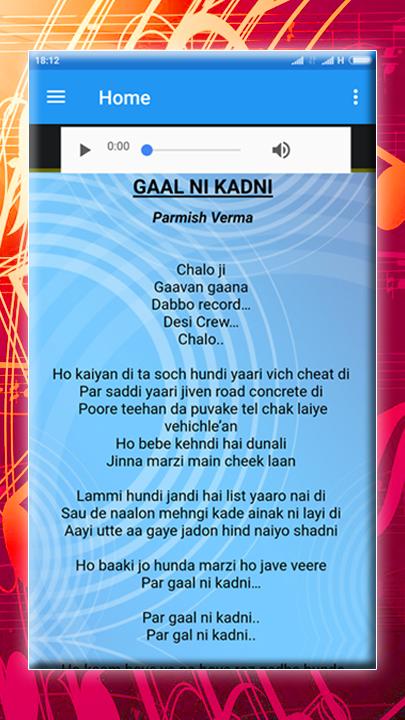 Best Song Lyrics Shada Parmish For Android Apk Download Lammi hundi jandi ae list yaaron lie di sau de nalo mehngi kade ainak ni layi di aayi utte aa gayi jadon hind naiyo chhadni. apkpure com