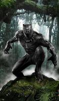 Black Panther-HD Wallpaper Affiche