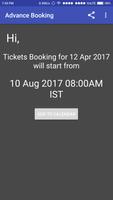 Advance Booking (IRCTC) captura de pantalla 1