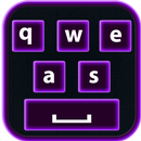Neon Purple Keyboard APK