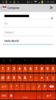 Orange Keyboard Screenshot 1