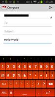 Orange Keyboard capture d'écran 1