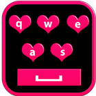 Love Pink Keyboard icône
