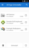 Uninstaller All App capture d'écran 1