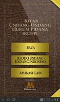 Undang-Undang Hukum Pidana Affiche