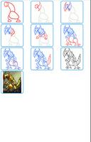 How to Draw Pokemon Evolution capture d'écran 3