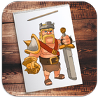 Learn to Draw Clash of Clans icône