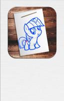 Poster Learn to Draw My Little Pony