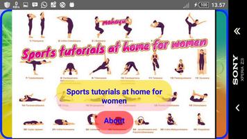 Home tutorial de esportes para mulheres imagem de tela 1