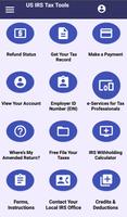 USA IRS Refund Tracker : Tax Calculator Plakat