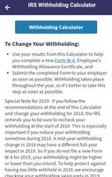 USA IRS Refund Tracker : Tax Calculator Screenshot 3