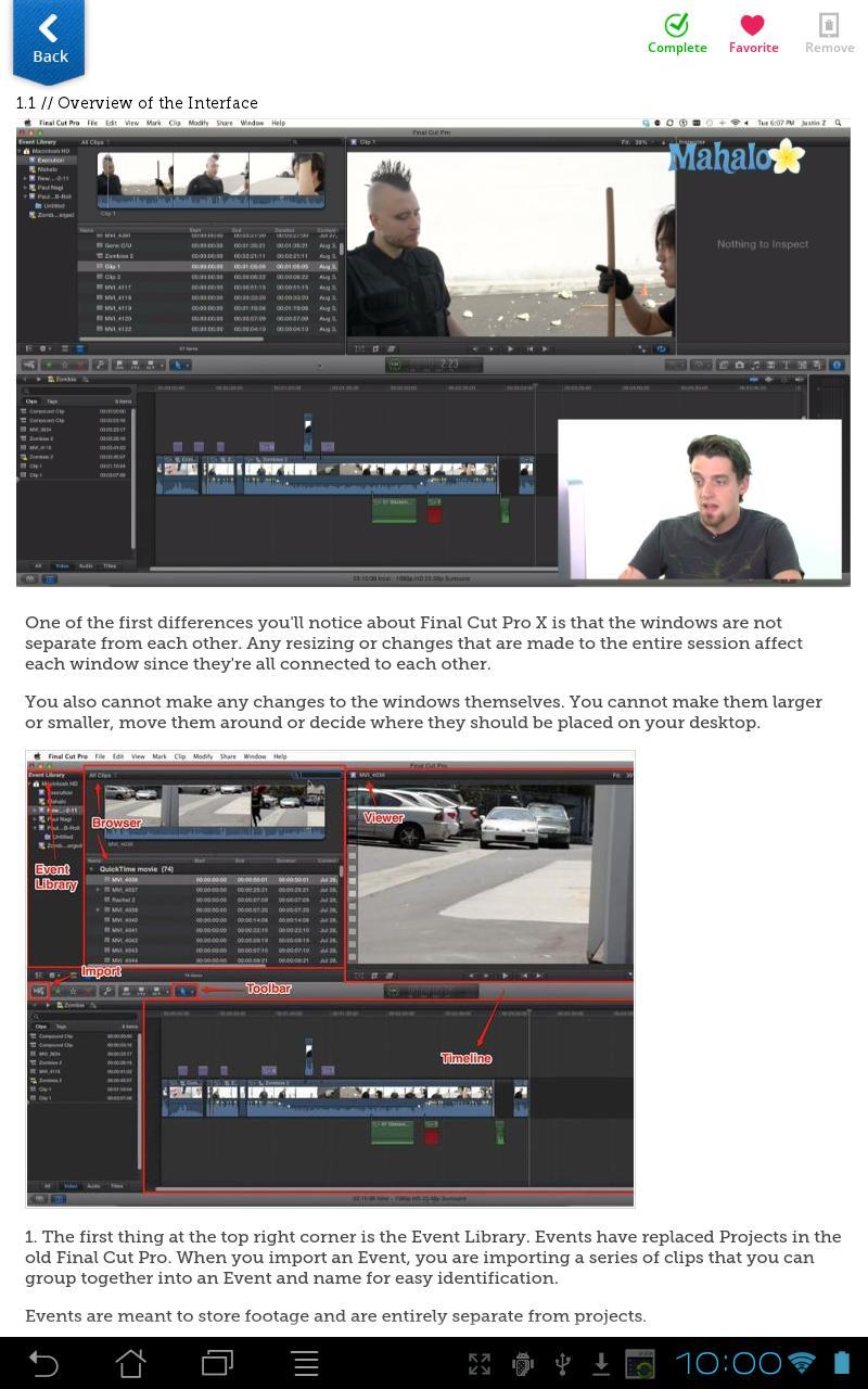 learn final cut pro x free download