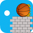 Red ball: wall classic new bouncing ball games