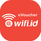 آیکون‌ eVoucher WIFI.ID