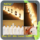 Artisanat de panier de carton de lait bricolage APK