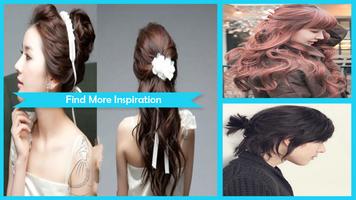 Inspiration coréenne des coiffures capture d'écran 2