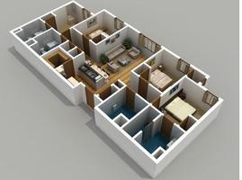 برنامه‌نما home layout planner عکس از صفحه