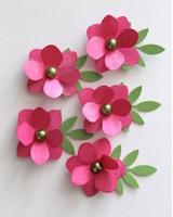 Flower Paper Craft Idea Ekran Görüntüsü 1