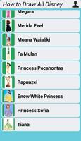 How to Draw All Disney Princess تصوير الشاشة 2