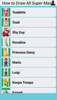 How to Draw All Super Mario syot layar 2