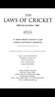 پوستر Rules of Cricket (urdu)