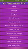 Arijit Singh all songs lyrics 2018 스크린샷 3