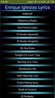 Enrique Iglesias Lyrics new update plakat