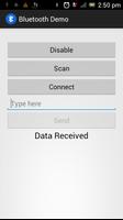 Bluetooth Basic Demo постер