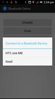 Bluetooth Basic Demo اسکرین شاٹ 2
