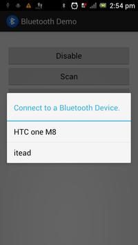 Bluetooth Basic Demo screenshot 2