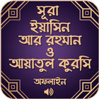 Surah Yasin,Ar-Rahman,Ayatul Kursi (Offline Audio) أيقونة