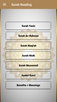 Surah Yasin,Ar-Rahman,Ayatul Kursi (Offline Audio) تصوير الشاشة 1