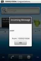Hindi SMS تصوير الشاشة 2