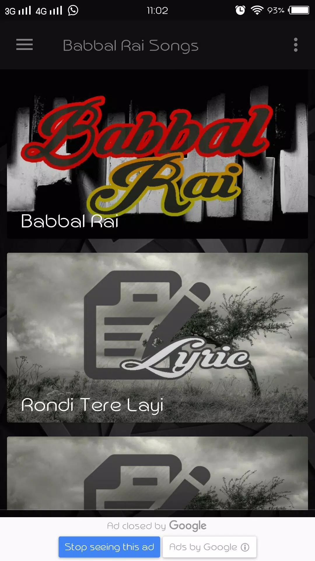 Songs Of Babbal Rai - Rondi Tere Layi APK for Android Download