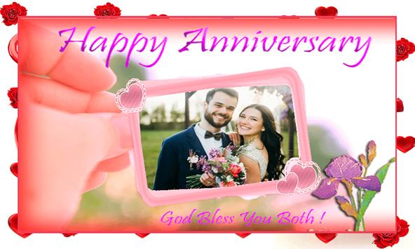 Hy Wedding Anniversary Photo Frames For Android Apk Hy Wedding Anniversary Photo Frames Poster Screenshot 1