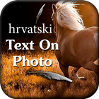 Croatian Text on Photo آئیکن