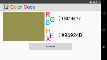 Color Code capture d'écran 2